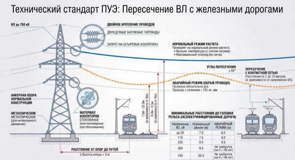 Схема нормативных габаритов